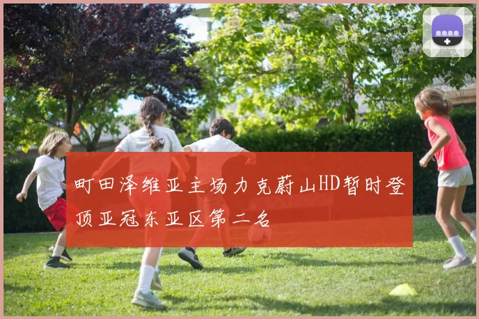 町田泽维亚主场力克蔚山HD暂时登顶亚冠东亚区第二名